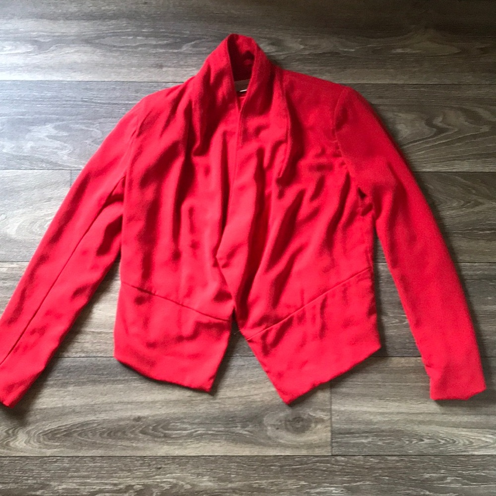 Red blazer